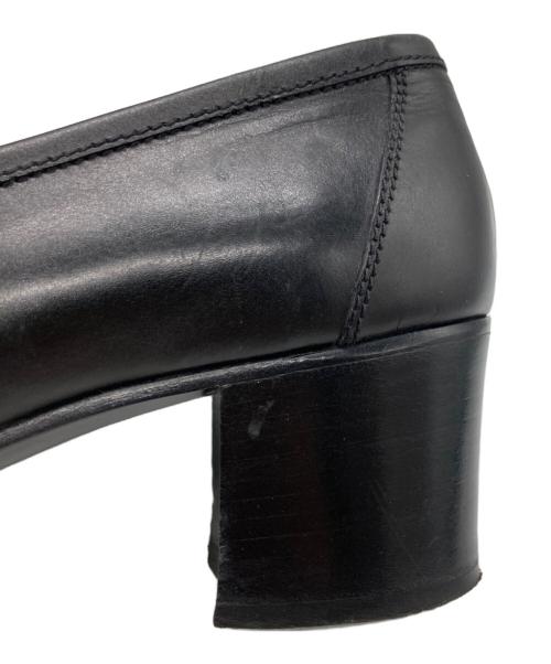 HERMES（エルメス）HERMES (エルメス) コンスタンスローファー ブラック サイズ:39の古着・服飾アイテム