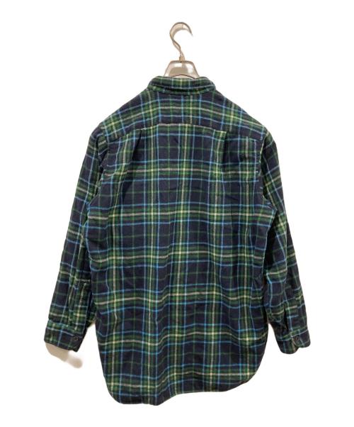 PENDLETON（ペンドルトン）PENDLETON (ペンドルトン) ネルシャツ ブルー×グリーン サイズ:17の古着・服飾アイテム