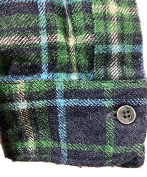 PENDLETON（ペンドルトン）PENDLETON (ペンドルトン) ネルシャツ ブルー×グリーン サイズ:17の古着・服飾アイテム