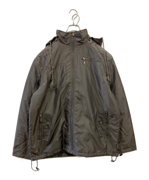 GIORGIO ARMANI（ジョルジョアルマーニ）GIORGIO ARMANI (ジョルジョアルマーニ) ナイロンジャケット グレー サイズ:XXLの古着・服飾アイテム