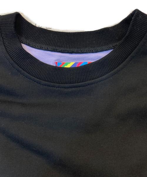 is-ness（イズネス）is-ness (イズネス) CREW NECK SWEAT-SHIRT ブラック サイズ:Lの古着・服飾アイテム