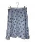PRADA (プラダ) フラワープリントスカート ブルー サイズ:42：11000円