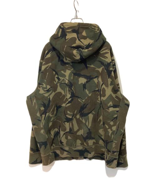 POLO RALPH LAUREN（ポロ・ラルフローレン）POLO RALPH LAUREN (ポロ・ラルフローレン) カモ柄ジップパーカー グリーン サイズ:XXLの古着・服飾アイテム
