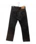 LEVI'S (リーバイス) 501 後染めブラックデニム ブラック サイズ:W34：10000円