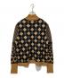 Mame Kurogouchi (マメクロゴウチ) 20AW Checkered Pattern High Neck Pullover ブラウン×ブラック サイズ:1：13000円