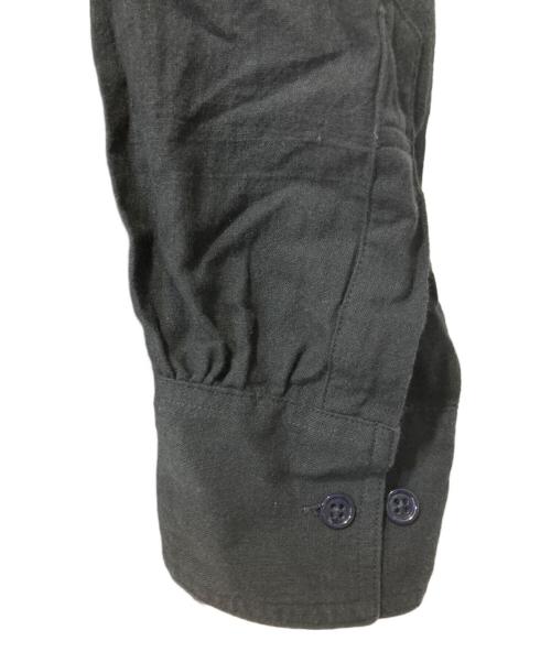 FOLL（フォル）FOLL (フォル) khadi cotton loose shirt ブラック サイズ:2の古着・服飾アイテム