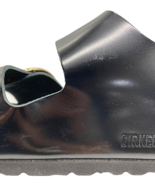 BIRKENSTOCK（ビルケンシュトック）BIRKENSTOCK (ビルケンシュトック) MILANO BIG BUCKLE ブラック サイズ:26.5の古着・服飾アイテム