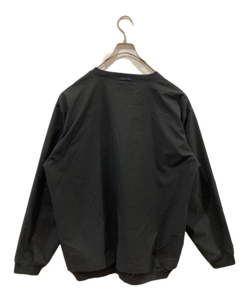 POLIQUANT（ポリクアント）poliquant (ポリクアント) ロングスリーブプルオーバーシャツ ブラック サイズ:3の古着・服飾アイテム