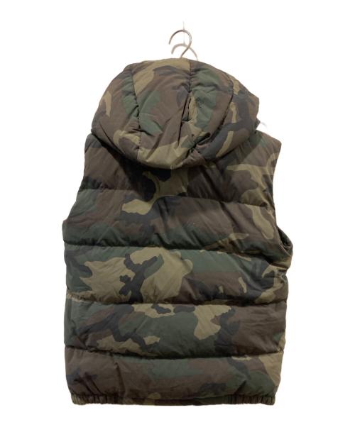 THE NORTH FACE（ザ ノース フェイス）THE NORTH FACE (ザ ノース フェイス) NOVELTY CAMP SIERRA VEST グリーン×ブラウン サイズ:Lの古着・服飾アイテム