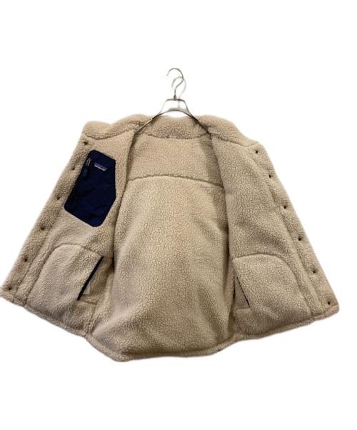 Patagonia（パタゴニア）Patagonia (パタゴニア) Reversible Bivy Down Vest グリーン×ベージュ サイズ:Ｍの古着・服飾アイテム