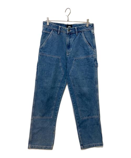 stussy（ステューシー）stussy (ステューシー) DENIM WORK PANT ブルー サイズ:W30の古着・服飾アイテム