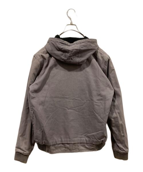 HARLEY-DAVIDSON（ハーレーダビッドソン）HARLEY-DAVIDSON (ハーレーダビッドソン) リバーシブルワークフーデッドジャケット ブラック×グレー サイズ:Sの古着・服飾アイテム