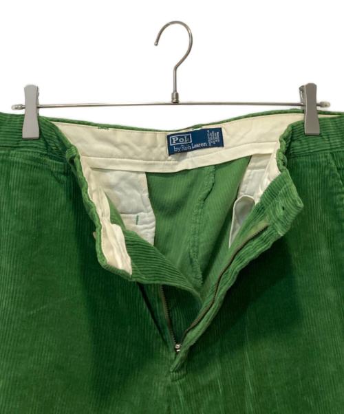 POLO RALPH LAUREN（ポロ・ラルフローレン）POLO RALPH LAUREN (ポロ・ラルフローレン) コーデュロイパンツ グリーン サイズ:W34の古着・服飾アイテム