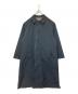 TOMORROW LAND（トゥモローランド）の古着「ポリエステルツイル リバーシブルステンカラーコ-ト」｜ネイビー