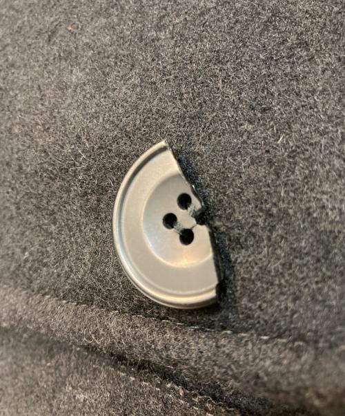 CINI VENEZIA（チニー ベネチア）CINI Venezia (チニー ベネチア) ウールフーデットコート ブラック サイズ:不明の古着・服飾アイテム