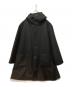 CINI Venezia（チニー ベネチア）の古着「ウールフーデットコート」｜ブラック