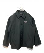 A.P.C.アーペーセー）の古着「刺繍ロゴナイロンコーチジャケット / BLOUSON RAYMOND」｜ブラック