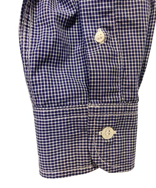 COMME des GARCONS HOMME（コムデギャルソン オム）COMME des GARCONS HOMME (コムデギャルソン オム) チェックシャツ ブルー サイズ:Lの古着・服飾アイテム