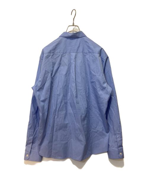 COMME des GARCONS（コムデギャルソン）COMME des GARCONS (コムデギャルソン) A BATHING APE (ア ベイシング エイプ) プリントシャツ ブルー サイズ:XXLの古着・服飾アイテム