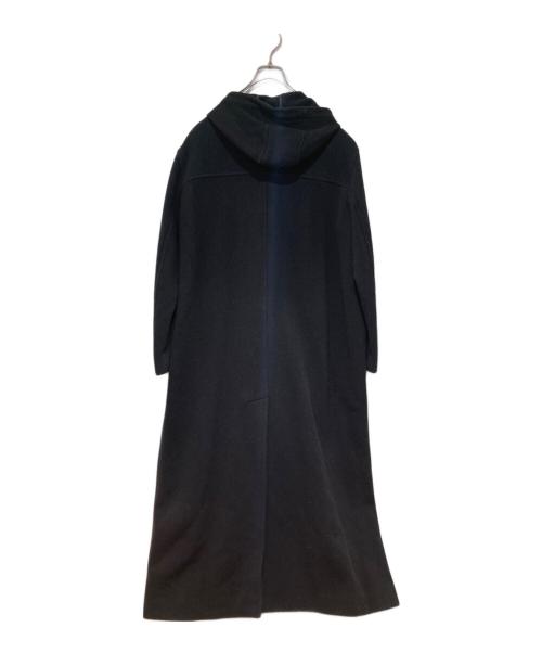 Calvin Klein（カルバンクライン）Calvin Klein (カルバンクライン) ロングダッフルコート ブラック サイズ:6の古着・服飾アイテム