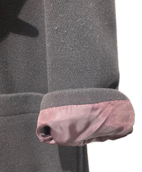 Calvin Klein（カルバンクライン）Calvin Klein (カルバンクライン) ロングダッフルコート ブラック サイズ:6の古着・服飾アイテム