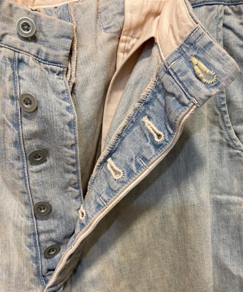 A.PRESSE（アプレッセ）A.PRESSE (アプレッセ) Vintage Prisoner Denim Trousers ブルー サイズ:3の古着・服飾アイテム