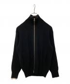 slopeslowスロープスロウ）の古着「ドライバーズニット」｜ブラック