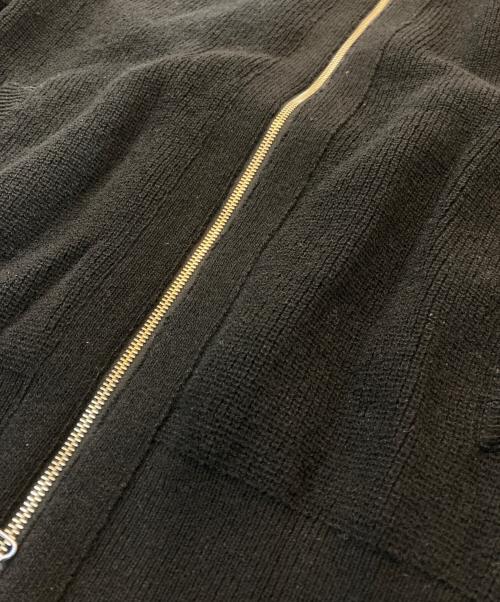 slopeslow（スロープスロウ）SLOPESLOW (スロープスロウ) ドライバーズニット ブラック サイズ:Mの古着・服飾アイテム