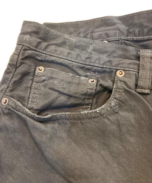 A.PRESSE（アプレッセ）A.PRESSE (アプレッセ) Washed Wide Denim Pants ブラック サイズ:38の古着・服飾アイテム