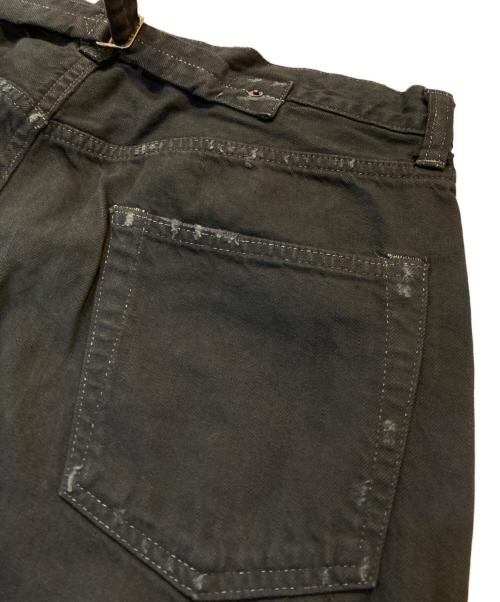 A.PRESSE（アプレッセ）A.PRESSE (アプレッセ) Washed Wide Denim Pants ブラック サイズ:38の古着・服飾アイテム