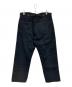 A.PRESSE (アプレッセ) Washed Wide Denim Pants ブラック サイズ:38：50000円