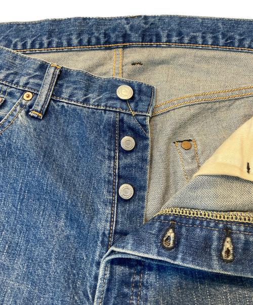 A.PRESSE（アプレッセ）A.PRESSE (アプレッセ) Washed Denim Wide Pants インディゴ サイズ:34の古着・服飾アイテム