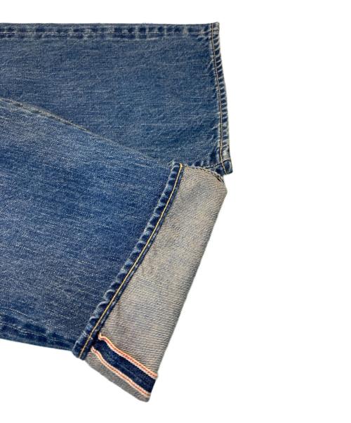 A.PRESSE（アプレッセ）A.PRESSE (アプレッセ) Washed Denim Wide Pants インディゴ サイズ:34の古着・服飾アイテム