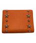 JIMMY CHOO (ジミーチュウ) 3つ折り財布 オレンジ：18000円