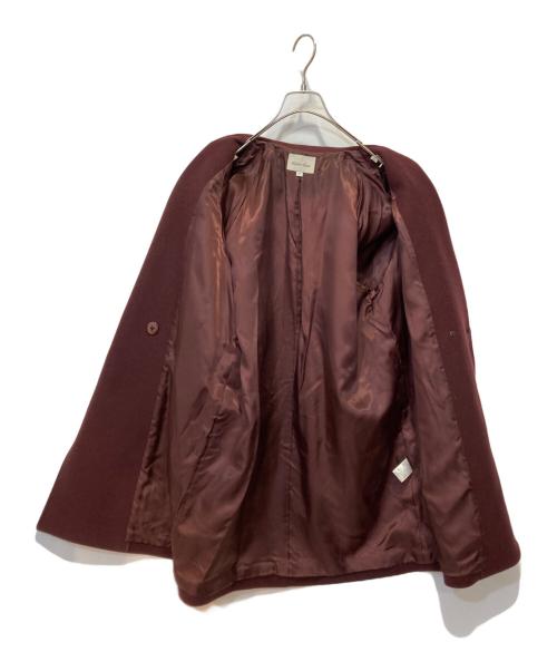STEVEN ALAN（スティーブンアラン）STEVEN ALAN (スティーブンアラン) GOWN COAT MIDDLE ボルドー サイズ:Ｓの古着・服飾アイテム