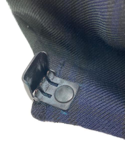 COMOLI（コモリ）COMOLI (コモリ) ブラックウオッチキャップ グリーンの古着・服飾アイテム