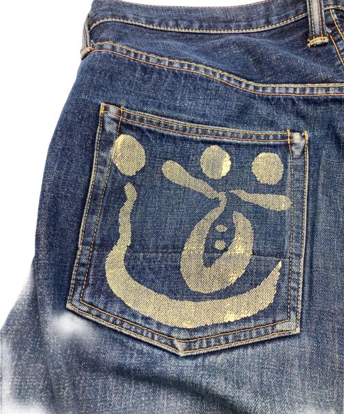 EVISU（エヴィス）EVISU (エヴィス) デニムパンツ インディゴ サイズ:38×35の古着・服飾アイテム