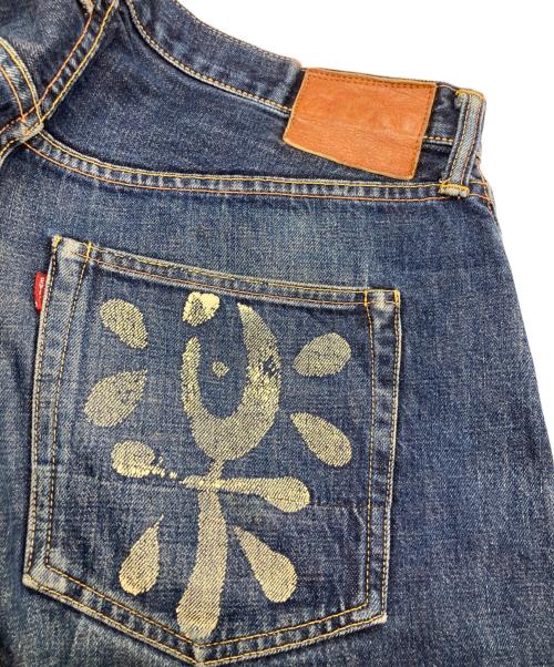 EVISU（エヴィス）EVISU (エヴィス) デニムパンツ インディゴ サイズ:38×35の古着・服飾アイテム