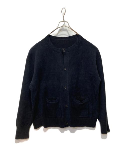 stein（シュタイン）stein (シュタイン) mole yarn Insideout Cardigan ブラック サイズ:Ｓの古着・服飾アイテム