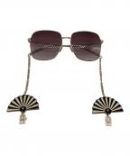 GUCCIグッチ）の古着「Includes Chain Sunglasses」