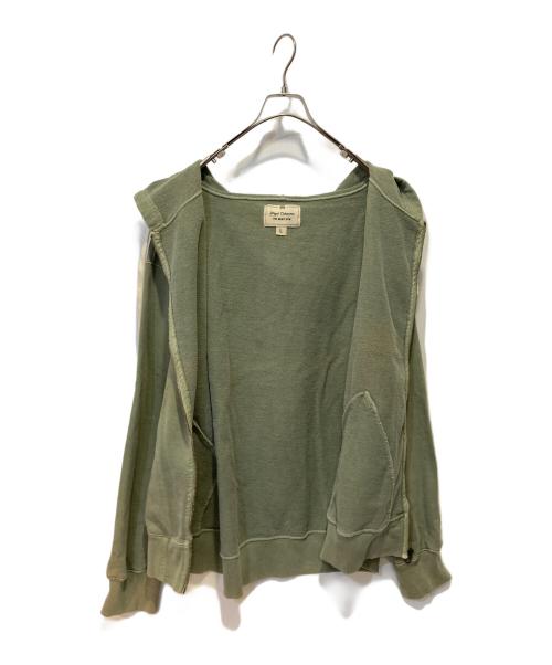 NIGEL CABOURN（ナイジェルケーボン）NIGEL CABOURN (ナイジェルケーボン) ジップパーカー グリーン サイズ:Lの古着・服飾アイテム