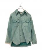 L.L.Beanエルエルビーン）の古着「シャモアクロスシャツ」｜グリーン