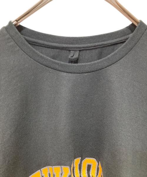 doublet（ダブレット）doublet (ダブレット) FRINGE EM BROIDERY PRINT T-SHIRT ブラック サイズ:Sの古着・服飾アイテム
