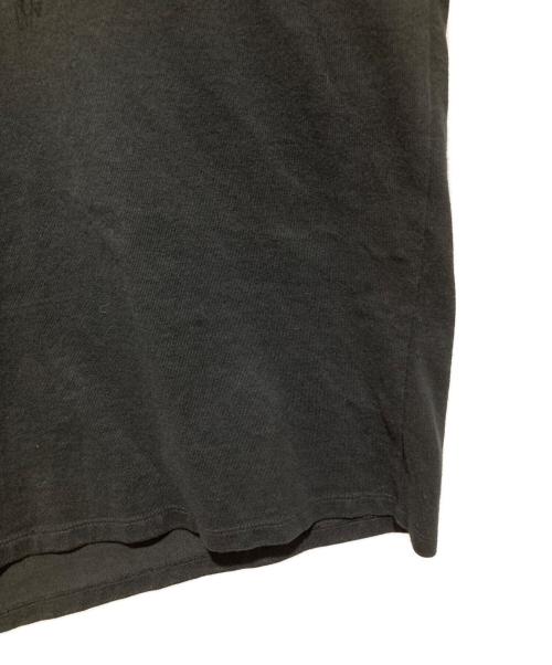 doublet（ダブレット）doublet (ダブレット) FRINGE EM BROIDERY PRINT T-SHIRT ブラック サイズ:Sの古着・服飾アイテム