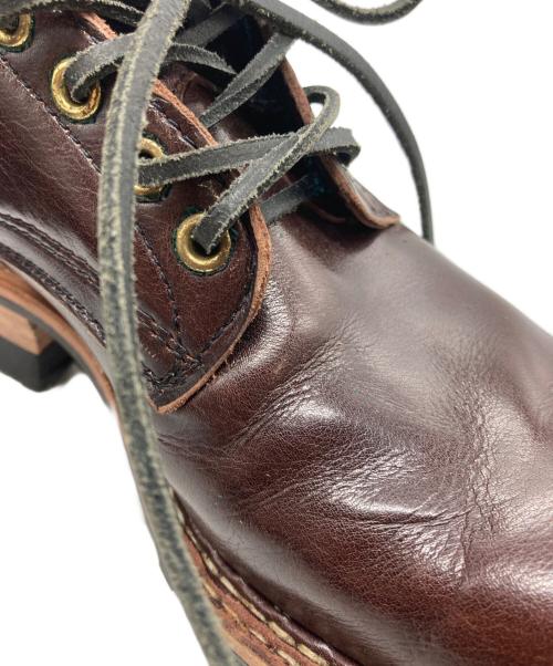 WHITE'S BOOTS（ホワイツブーツ）WHITE'S BOOTS (ホワイツブーツ) レースアップブーツ ボルドー サイズ:8 1/2 Eの古着・服飾アイテム