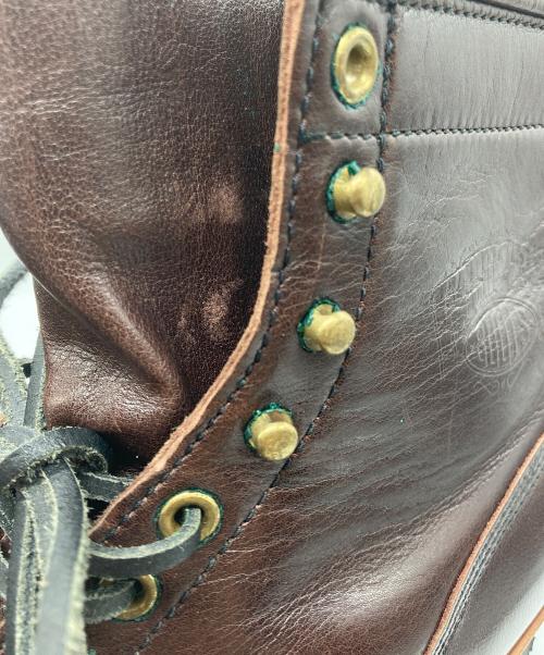 WHITE'S BOOTS（ホワイツブーツ）WHITE'S BOOTS (ホワイツブーツ) レースアップブーツ ボルドー サイズ:8 1/2 Eの古着・服飾アイテム