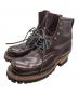WHITE'S BOOTS（ホワイツブーツ）の古着「レースアップブーツ」｜ボルドー
