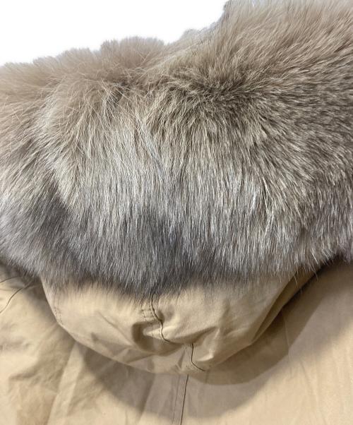 WOOLRICH（ウールリッチ）WOOLRICH (ウールリッチ) JOURNAL STANDARD relume (ジャーナルスタンダード レリューム) ダウンコート ベージュ サイズ:ＸＳの古着・服飾アイテム