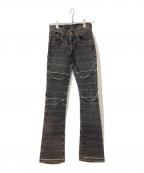 Hysteric Glamourヒステリックグラマー）の古着「デニムパンツ」｜ブラック