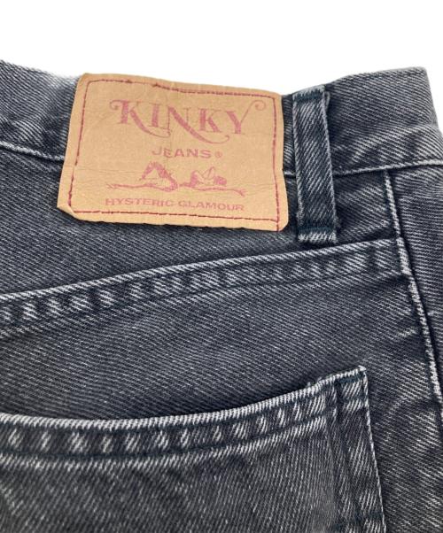 Hysteric Glamour（ヒステリックグラマー）Hysteric Glamour (ヒステリックグラマー) デニムパンツ ブラック サイズ:Ｓの古着・服飾アイテム